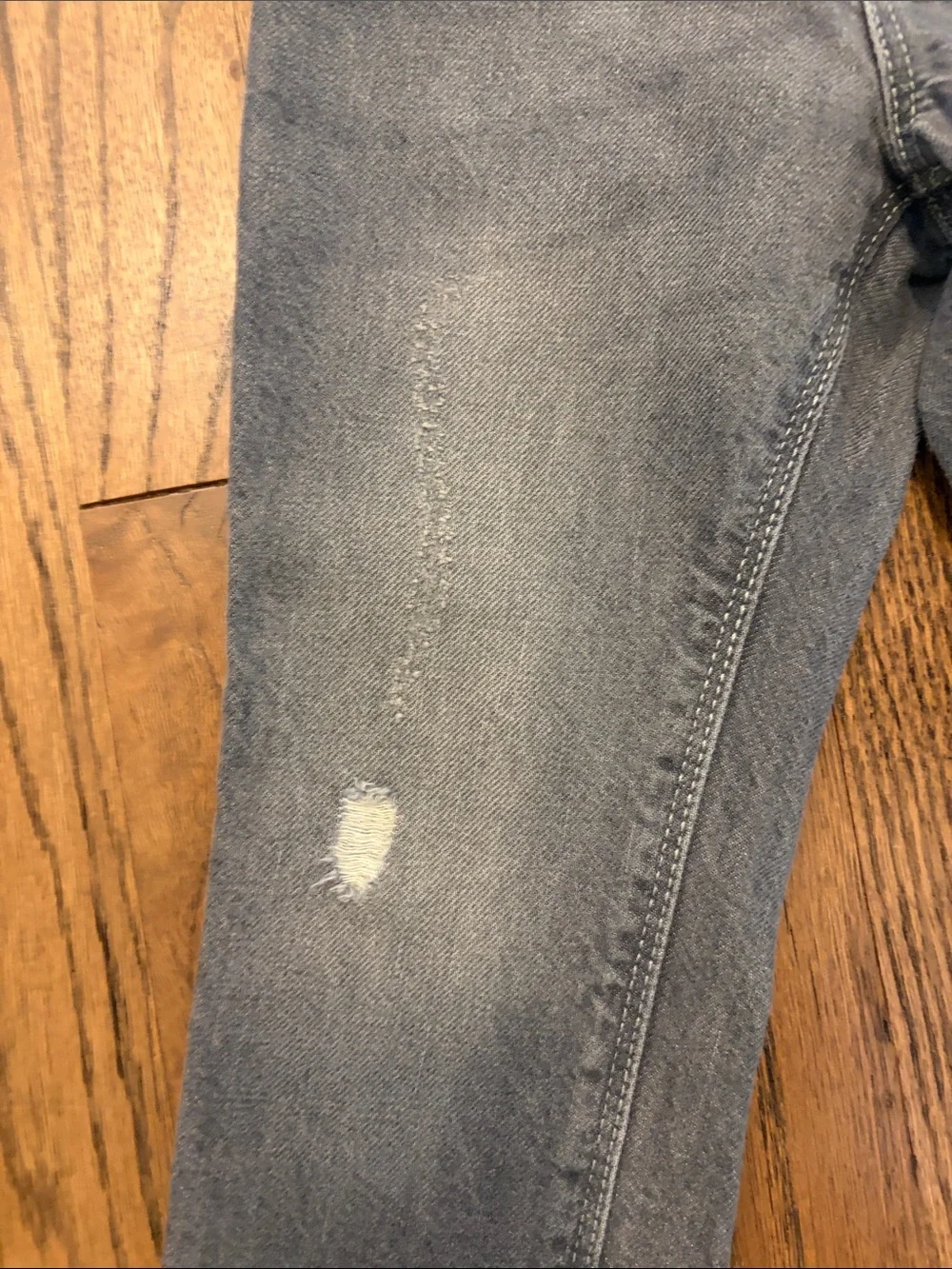 Toddler Boys Old Navy Gray Distressed Jeans